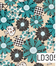 Load image into Gallery viewer, Turquoise Flowers
