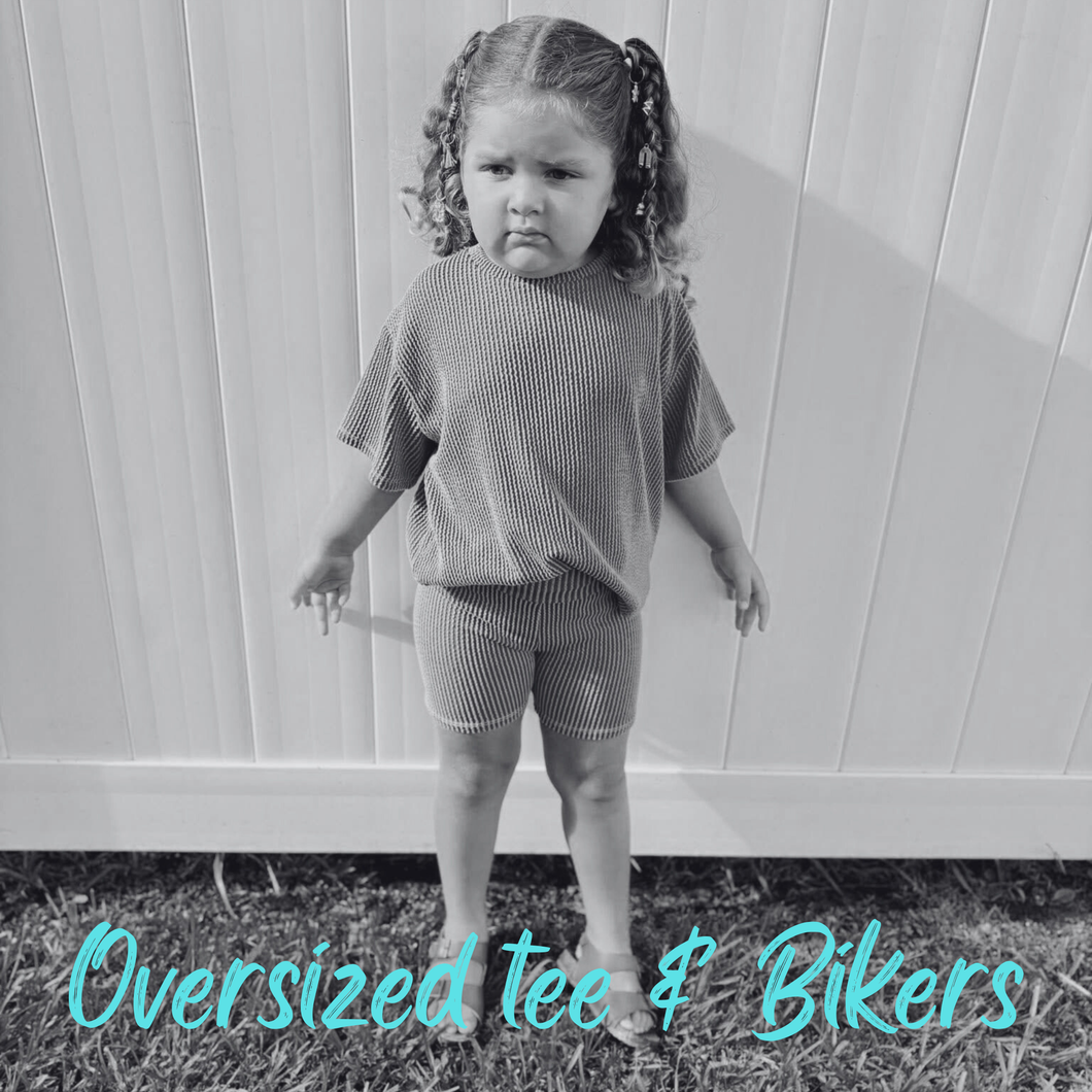 Mystery Oversized Tee & Biker Sets