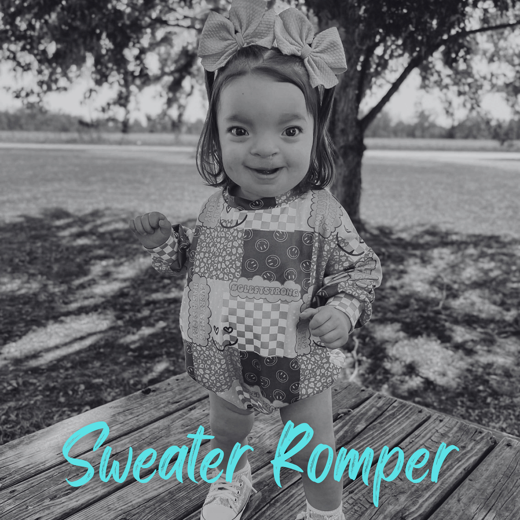 Mystery Sweater Romper